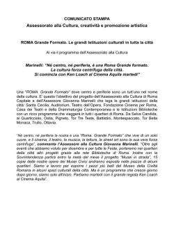 doc cm - Comune di Roma