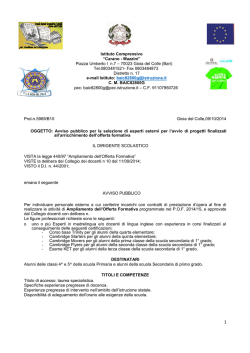 home - [istituto comprensivo &ldquo;carano mazzini&rdquo;]