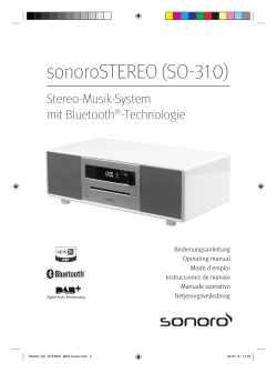 sonoroSTEREO (SO-310)