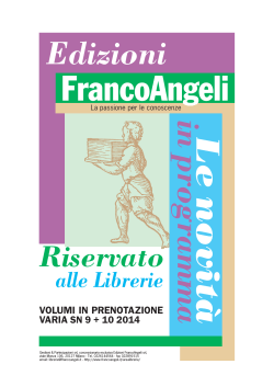 Riservato - Franco Angeli Editore