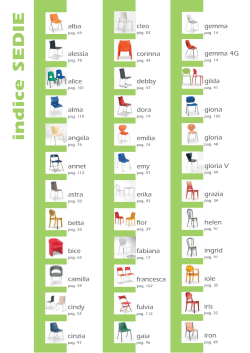 indice SEDIE - ALL OFFICES CENTER arredo per ufficio