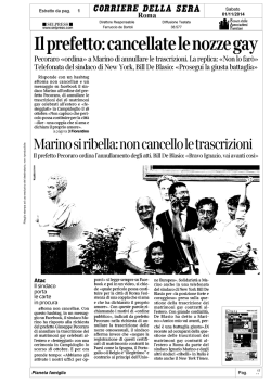 CORRI ERE DELLA SERA - Forum delle Associazioni Familiari