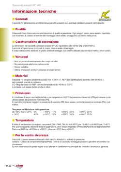 Informazioni tecniche