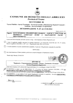 COMUNE DI ROSETO DEGLI ABRUZZI