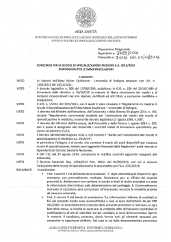 Disposizione Dirigenziale