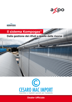 Il sistema Kompogas&reg;