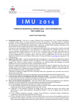 Guida breve IMU 2014