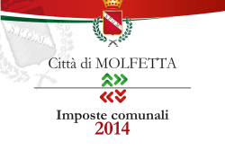 Imposte comunali 2014