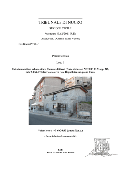 Perizia PDF - IVG Tempio Pausania