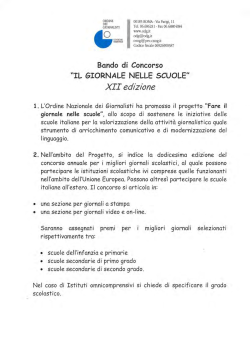 bando - Ufficio scolastico regionale per la Lombardia
