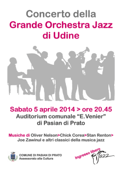 grande orchestra jazz di udine