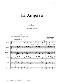 La Zingara di Verdi Orchestra e Soprano.MUS