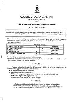 Delibera n. 51/2014 - Gazzetta Amministrativa
