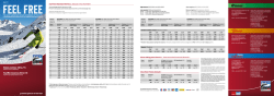 Rates winter 2014/15 Tariffe inverno 2014/15