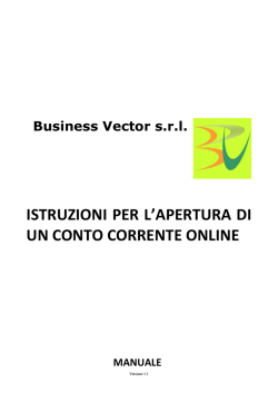 Manuale apertura conto IWBank