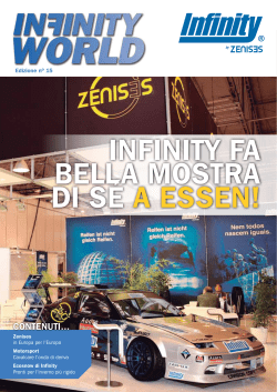 INFINITY FA BELLA MOSTRA DI S&Eacute; A ESSEN!