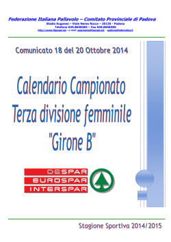 Federazione Italiana Pallavolo – Comitato Provinciale di