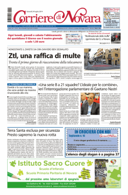 Istituto Sacro Cuore - Corriere di Novara