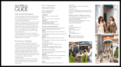 Scarica la mappa dei negozi - McArthurGlen Designer Outlets
