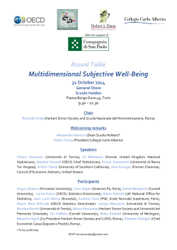 Multidimensional Subjective Well-Being