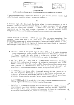 istat - Ministero degli Affari Esteri