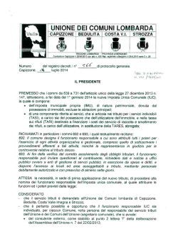 . ÙNÙNEDEI COMUNI LOMBARDA