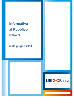 Informativa al Pubblico al 30 giugno 2014