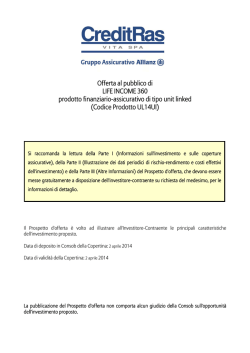 Documentazione facoltativa