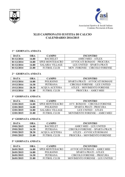 II TORNEO SUMMUM IUS