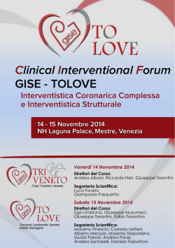 Clinical Interventional Forum GISE