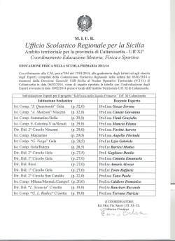 Download - ufficio xi ambito territoriale per la provincia di caltanissetta