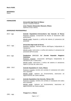 Ilaria NONNI - Fondazione Alma Mater