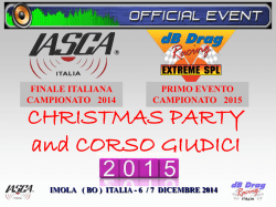 Informazioni Evento
