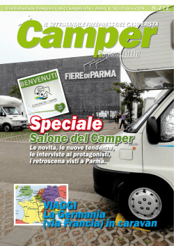 Il settimanale freepress del camperista - Anno V Il