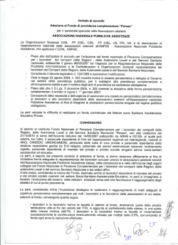 30/06/2014 Anpas: Accordo detassazione ed
