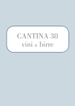 CANTINA 38 - Bistrot38