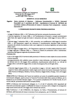 Comune di Ostiglia - Decreto n. 115 del 19/06/2014 (98 KB) PDF