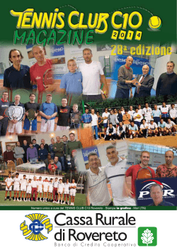 28a edizione - Tennis Club C10