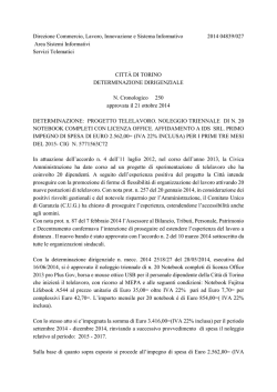 Direzione Commercio, Lavoro, Innovazione e