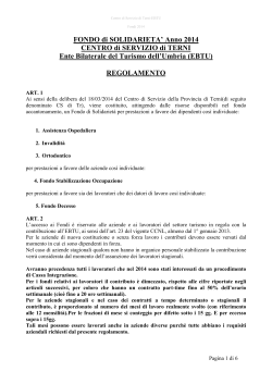 regolamento fondo di solidarietà 2014_cs Terni-