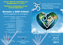 Become a GISE Fellow!