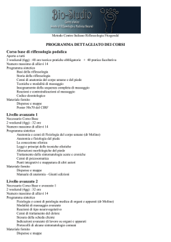 I corsi - Bio