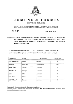 N. 235 - Comune di Formia