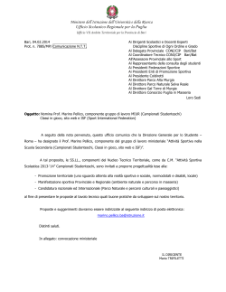 Nota del 4/2/2014 - Ambito Territoriale per la provincia di Bari
