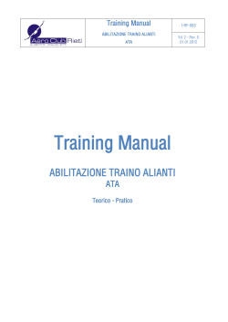 Training Manual Abilitazione Traino Ed.2 Rev.0