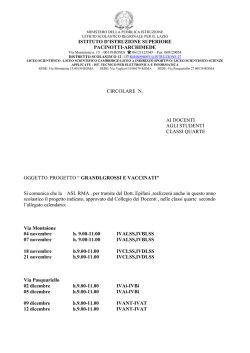 grandi,grossi e vaccinati - Pacinotti