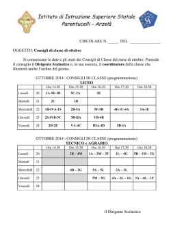 CdC ottobre 2014 - Istitutoarzela.it