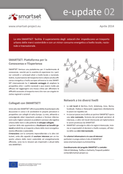 e-update 02 - the SMARTSET project