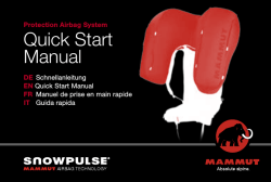 Quick Start Manual