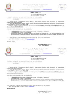 Istituto Comprensivo Zona Est "Aldo Moro" Fabriano